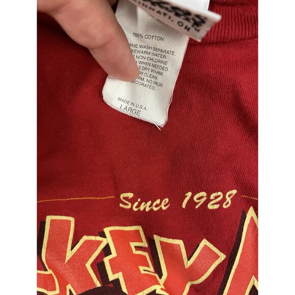Mickey Mouse Red New Sample T-Shirt w/Yellow Pants Rare from Mickey & Co Vintage - Picture 6 of 7